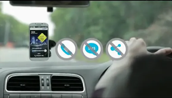 三星手机利用App保障行车安全提升品牌影响力