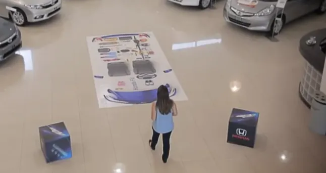 本田汽车利用AR技术实现虚拟试车