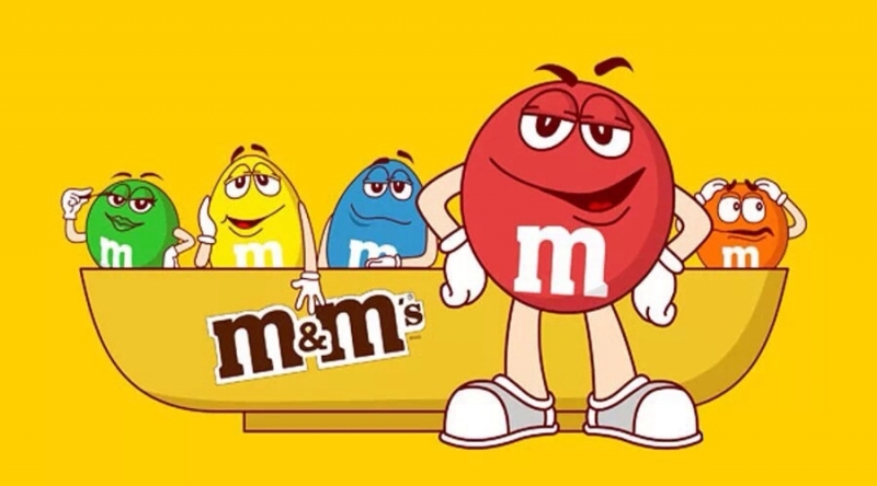 M&M’s结合品牌卡通形象“M豆家族”，打造专属微信表情