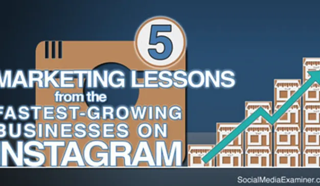 快速成长型企业Instagram营销的五堂课