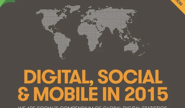 WeAreSocial：2015年社会化媒体、数字和移动业务数据趋势报告