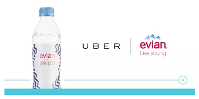 evian+KENZO 限量瓶限时入驻 Uber