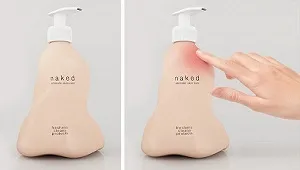 英国护肤品牌 Naked通过产品包装激起消费者购买欲望