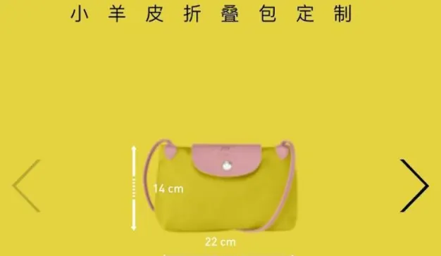 定制一款专属的小羊皮包袋，Longchamp基于微信的定制服务好像很懂女人心