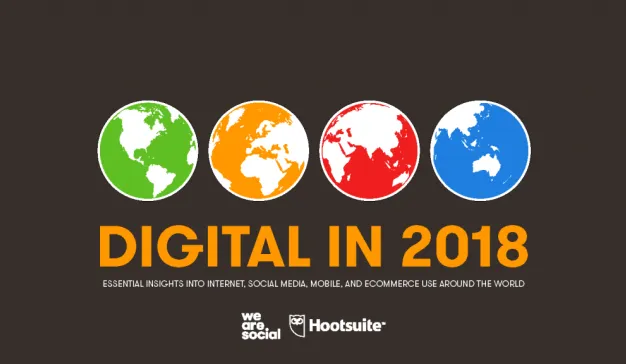 We are Social：DIGITAL IN 2018