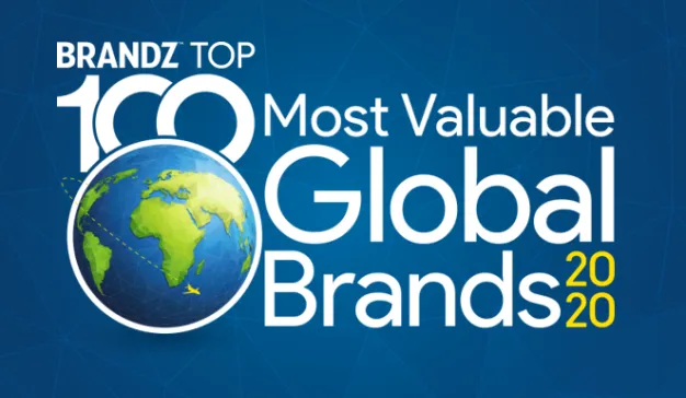 2020年BrandZ最具价值全球品牌100强排行榜发布，17家中国企业上榜，创历史新高