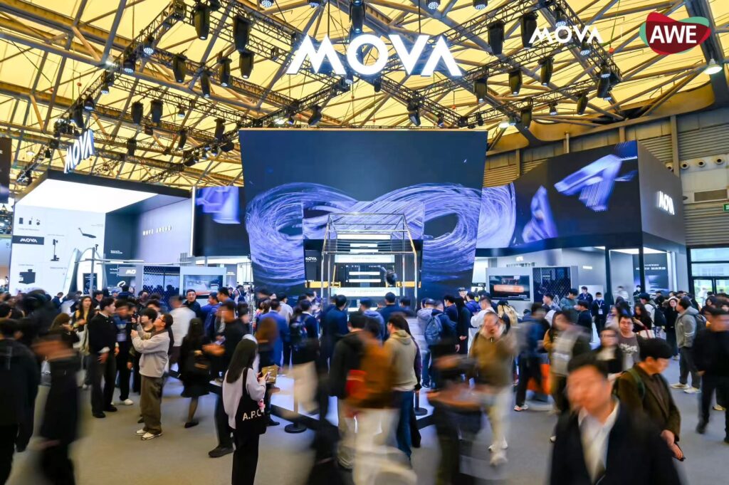 W5000 亮相 AWE，MOVA智能个护如何在卷王赛道“升维”竞争