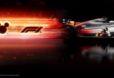 迪⼠尼 x FORMULA 1®“奇速全开”驰骋上海 ⽶奇和⽶妮全新赛⻋主题形象全球⾸次亮相