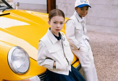 “我的第一辆保时捷“，Bonpoint x Porsche联名限定童装系列发布